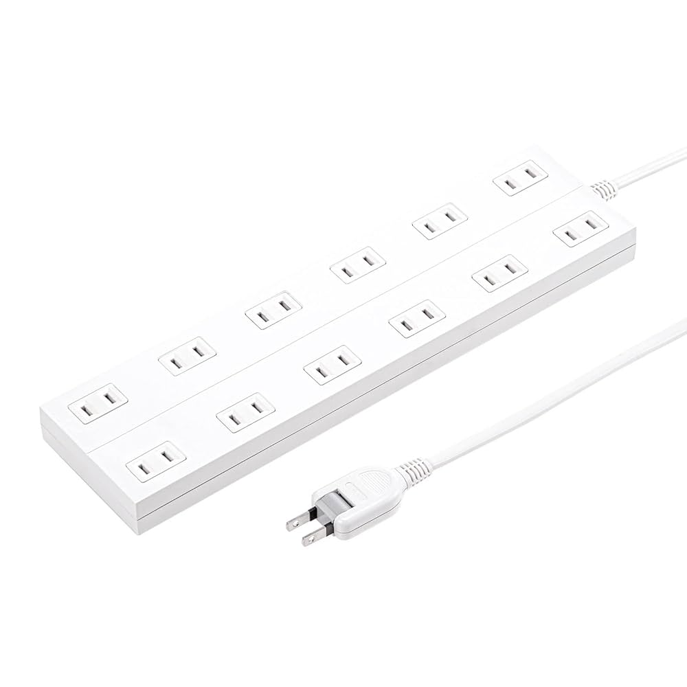 Amazon.co.jp: サンワサプライ(Sanwa Supply) 電源タップ 12個口